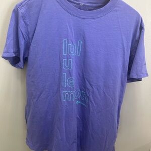 Lululemon Purple Graphic T-Shirt